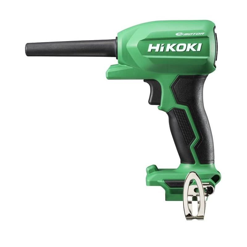 HiKOKI ハイコーキ 10.8V 充電式 エアダスター 小型 軽量 高風速87m|s 無段階風速調整機能付き 蓄電池 充電器別売り RA12DA NN グリーン 1