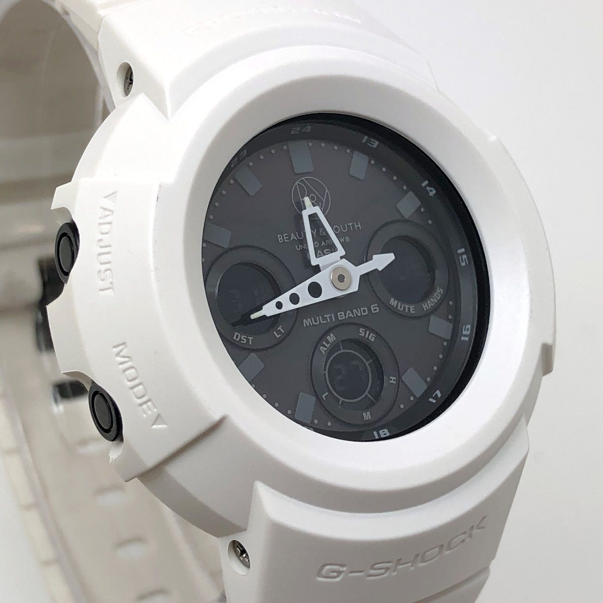 【美品】B&Y コラボG-SHOCK G-SHOCK ジーショック AWG-M510BY-7A BEAUTY\u0026YOUTH UNITED ARROWS 25