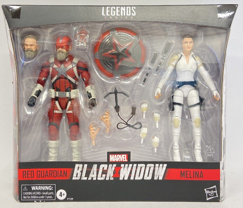 HASBRO (ACTION FIGURE) BLACK WIDOW RED GUARDIAN / MELINA 6インチ