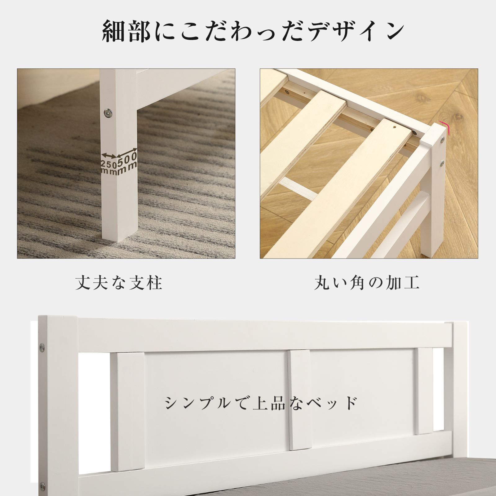 数量 ｘ NANAMI親子ベッド 二段ベッド ウッドベッド シングルベッド ディベッド エキストラベッド 収納 北欧風 おしゃれ 大人用 子供用 WHITE USTAUSTRALIA_COM_AU