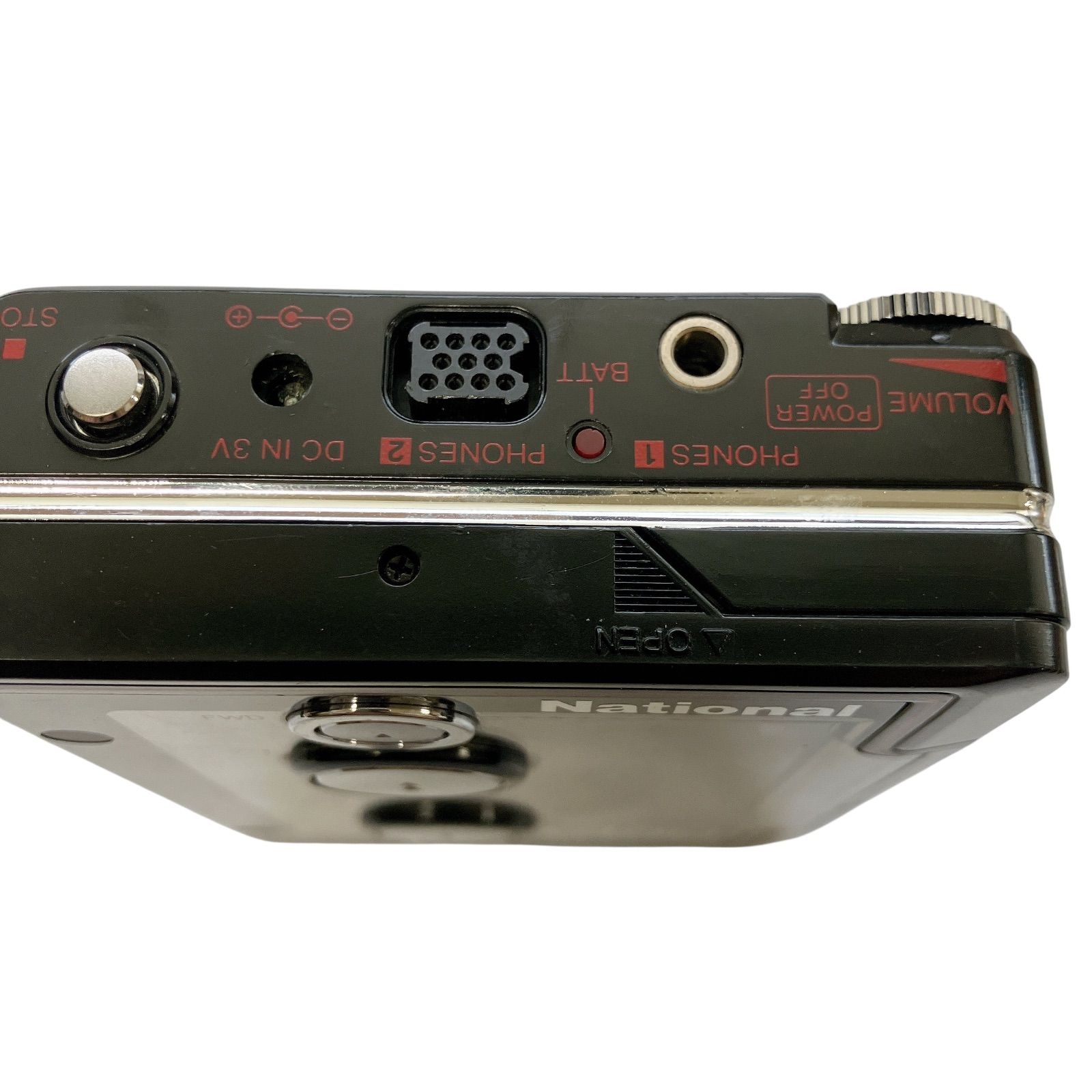 ナショナル　RQ-R1 WORLD WAY ポータブルカセットプレーヤーブラック Yahoo!オークション -「・world」(カセットプレーヤー