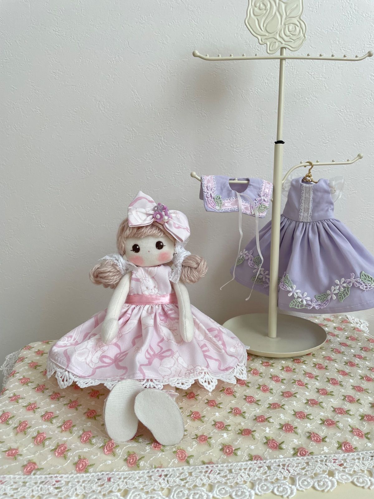 カントリードール♡ハンドメイド♡お人形♡リクエストドールちゃん♡ カントリードール♡ハンドメイドドール♡手作り人形 - メルカリ