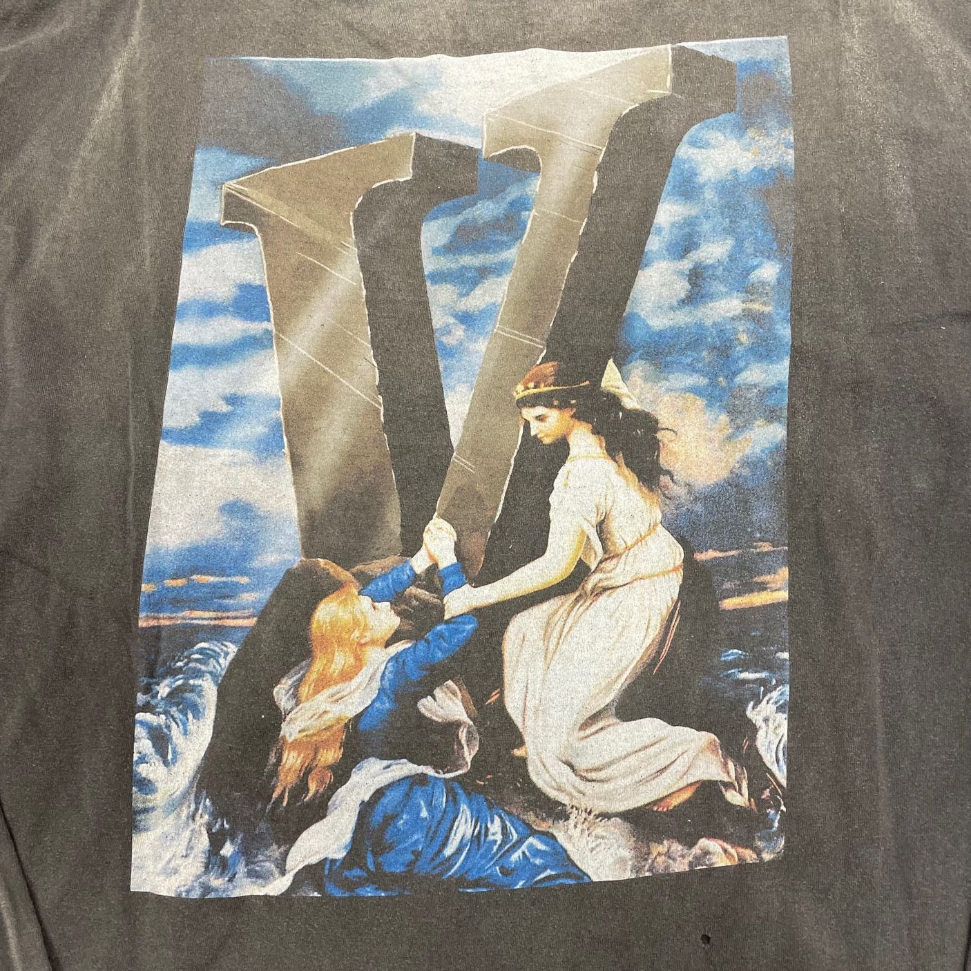 美品 SAINT MICHAEL VLONE 22AW コラボ MARIA VL_LS TEE ロング ...