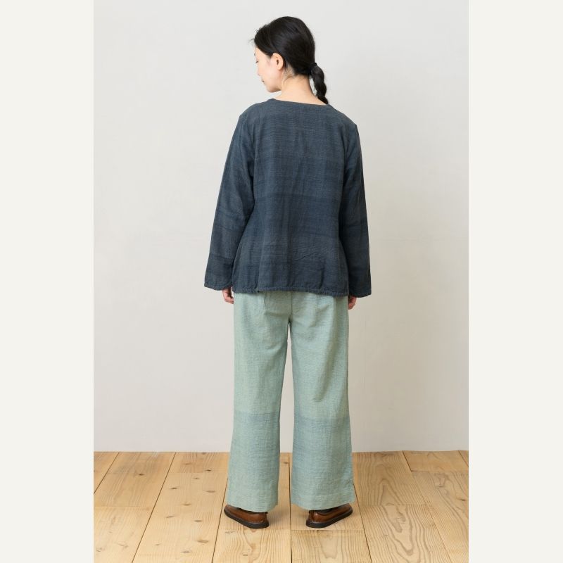 バルーンジャケット ブルー