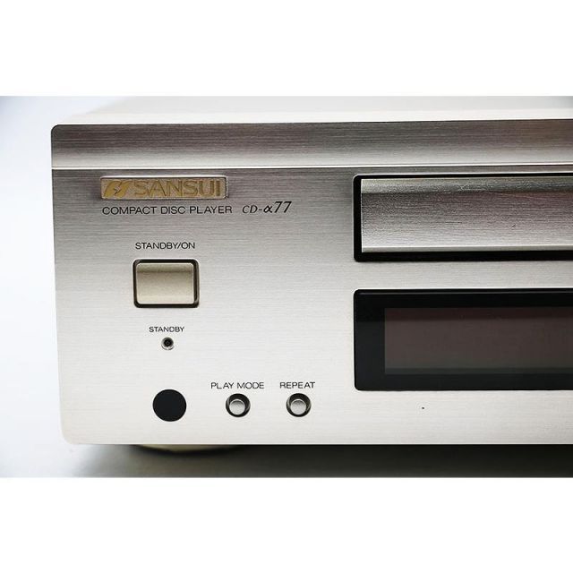 SANSUI サンスイ CD-α77 CDプレーヤー 公式通販 A-α77 T-α77 MD-α77 T