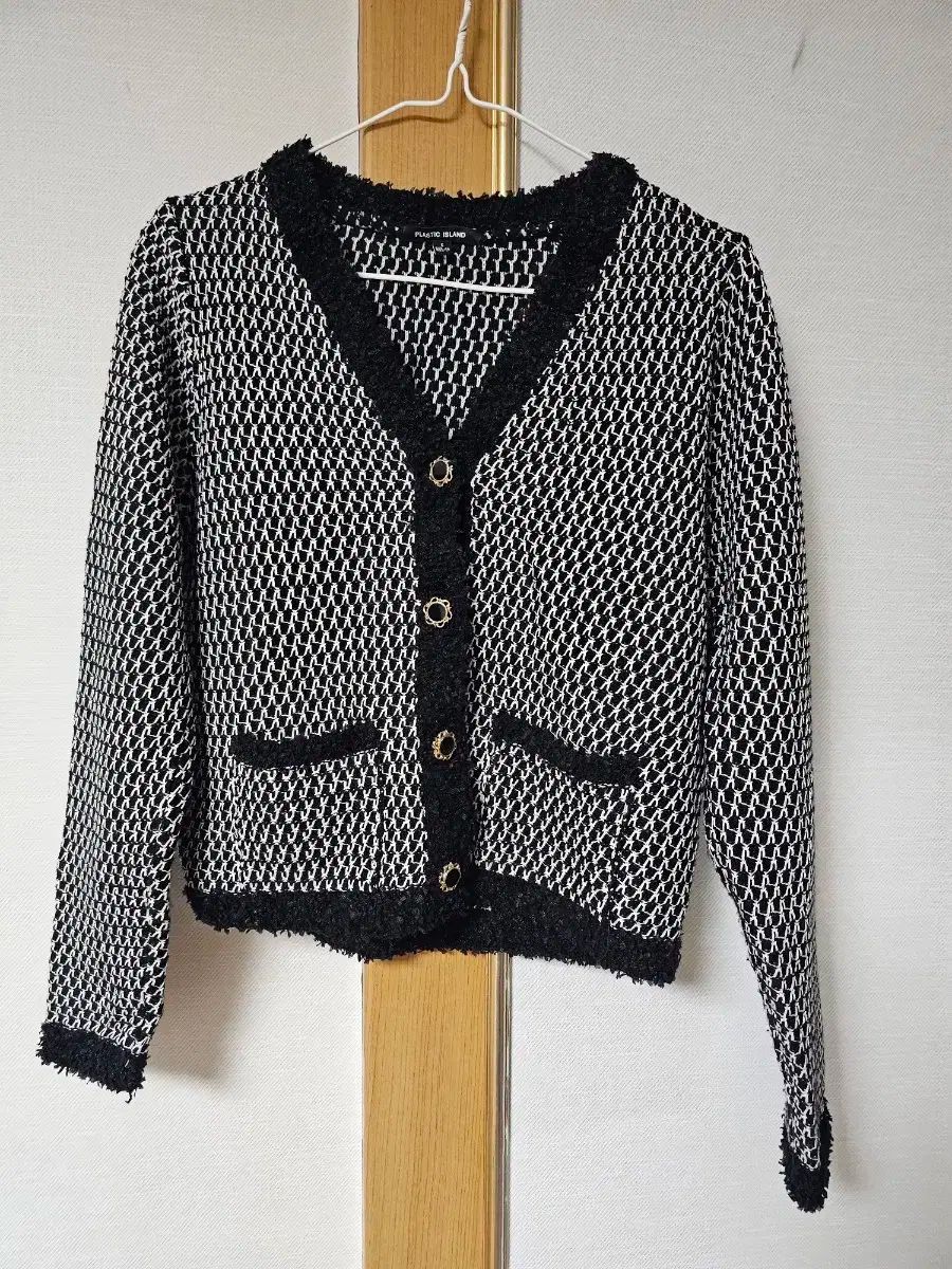 【激安大特価！】 プラスチック アイルランド ニット ワンピース ジャケット セット S 【人気急上昇】