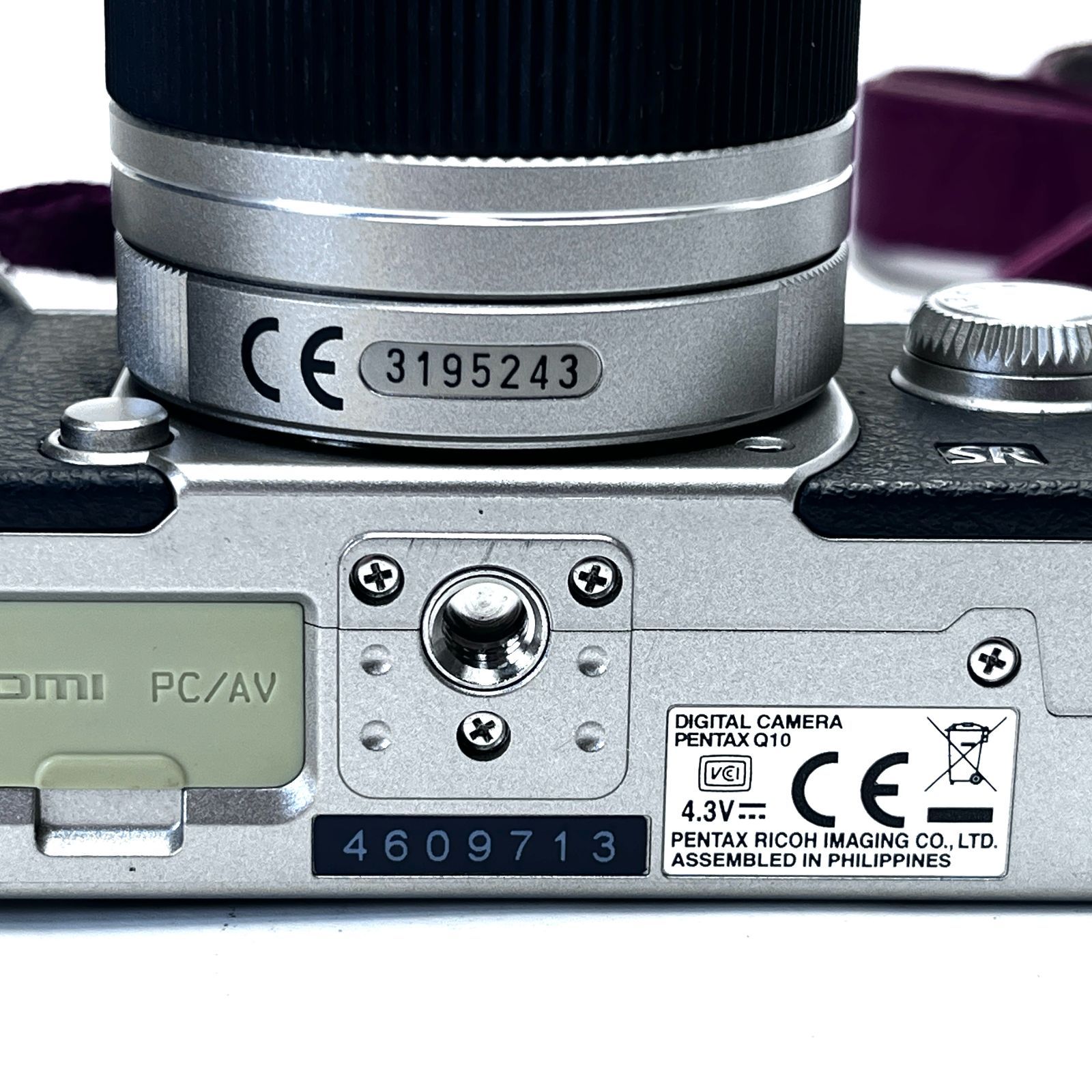 PENTAX ミラーレス一眼 Q10 ボディ シルバー Q10 BODY SILVER 12152