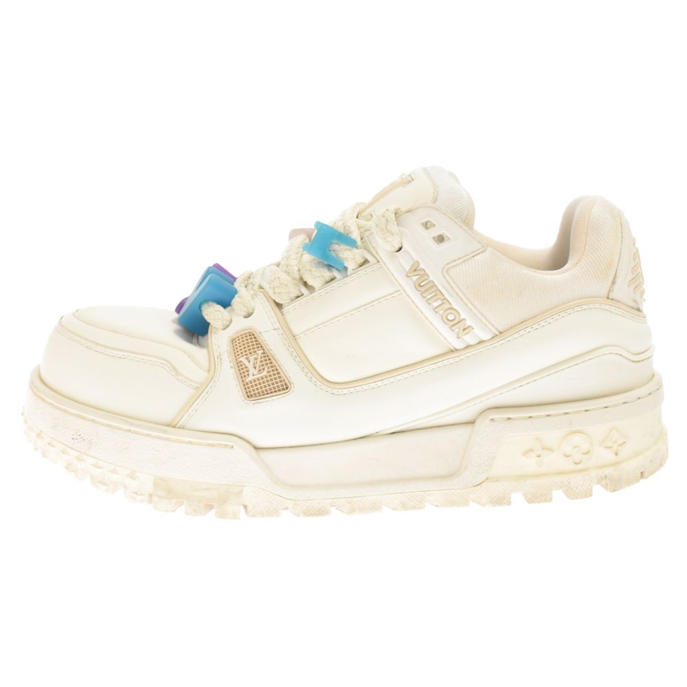 LOUIS VUITTON ルイヴィトン 23SS LV Trainer Maxi Line Sneaker 1AB8RN LVトレーナー マキシライン ローカットスニーカー ホワイト VL1222 LOUIS VUITTON (ルイヴィトン) 23SS LV Trainer Maxi Line Sneaker