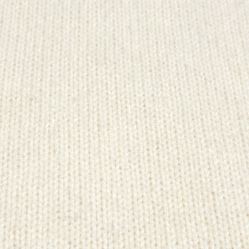  yori ヨリ 長袖セーター サイズF レディース - アイボリー フード付き 長袖 ニット セーター