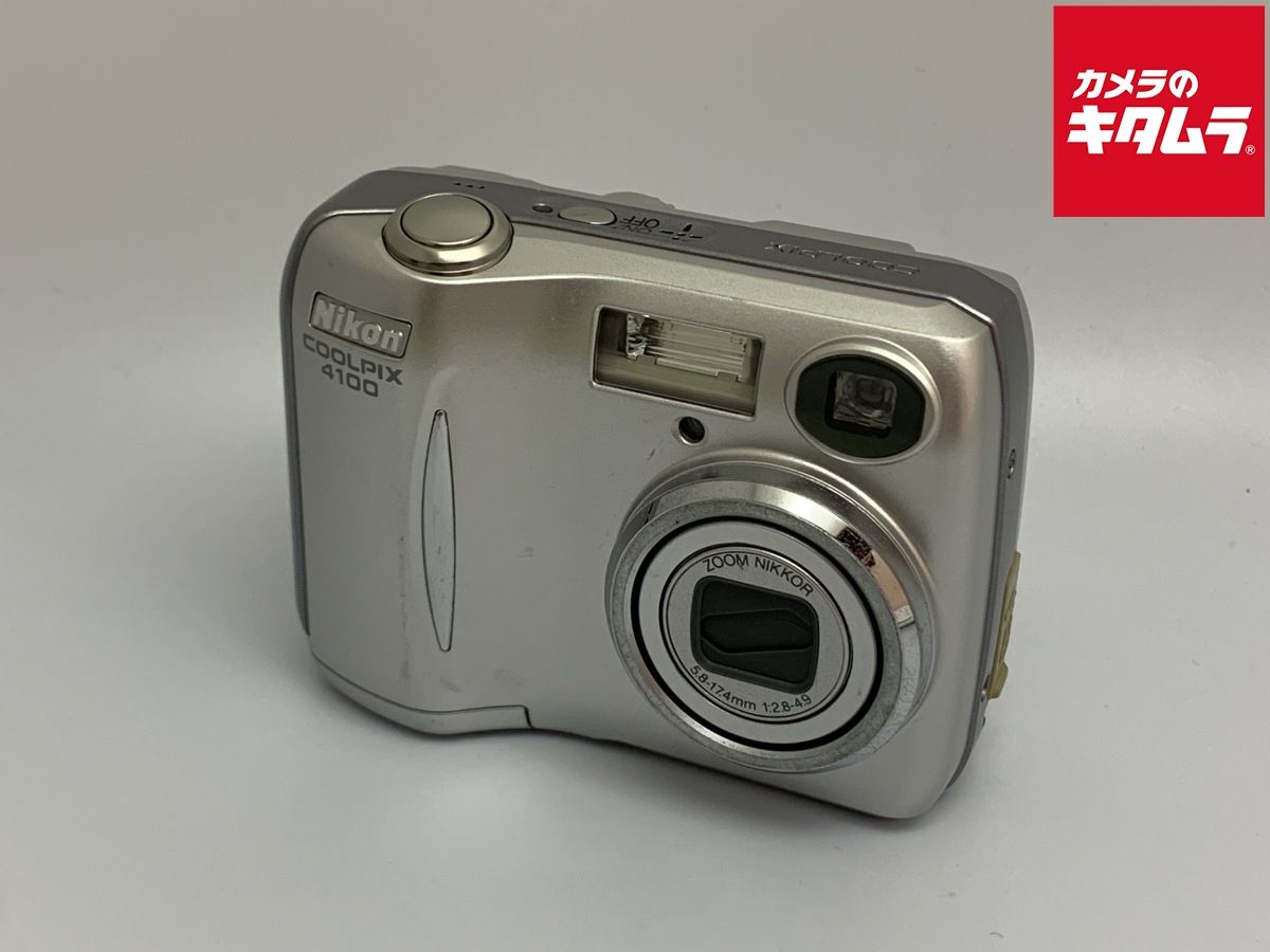 Nikon Coolpix 4100 シルバー コンパクトデジタルカメラ Nikon Coolpix