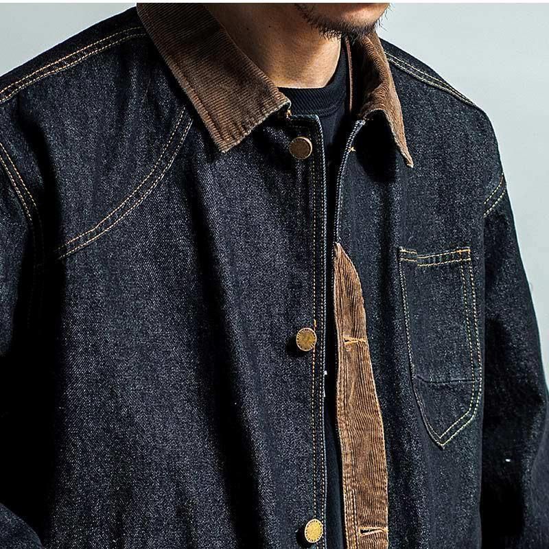 デニムジャケット メンズ 秋 おしゃれ カジュアル 男女兼用 ビジネス ジャンパー コート アウター ストリート トップス 長袖 防風 デニムジャケット gジャン 「13」3rdタイプ デニムジャケット メンズ