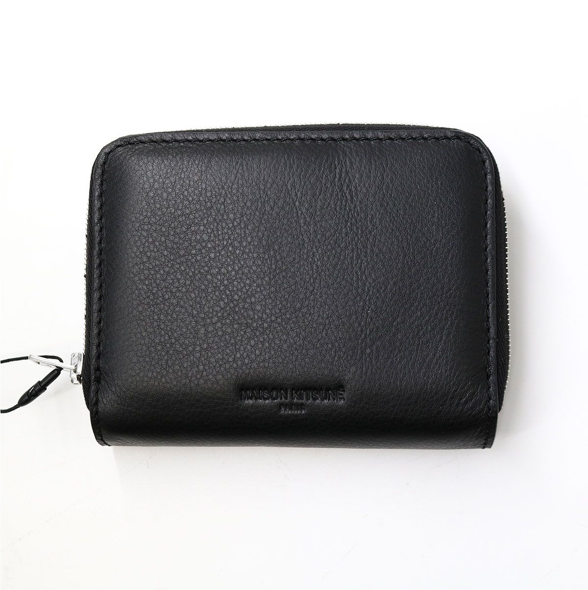 MAISON KITSUNÉ ブラック 二つ折り財布 メゾンキツネ 二つ折り財布