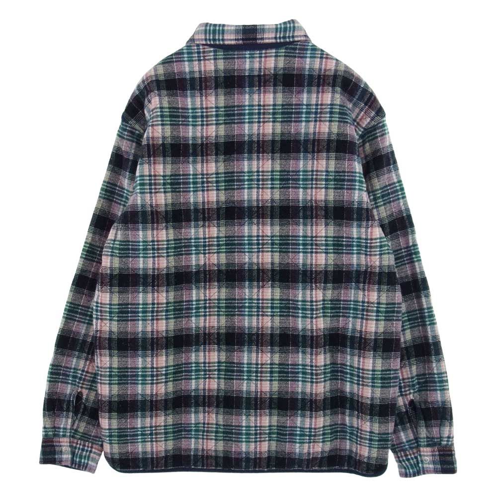 Supreme シュプリーム ブルゾン 19AW Quilted Plaid Zip Up Shirt