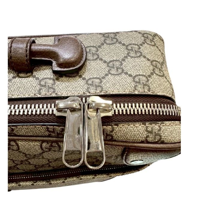 中古美品】GUCCI グッチ GGスプリーム ブリーフケース ビジネス
