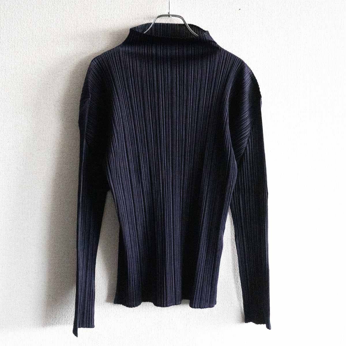 PLEATS PLEASE ハイネック プリーツ カットソー プリーツプリーズ ISSEY MIYAKE イッセイミヤケ 25040808