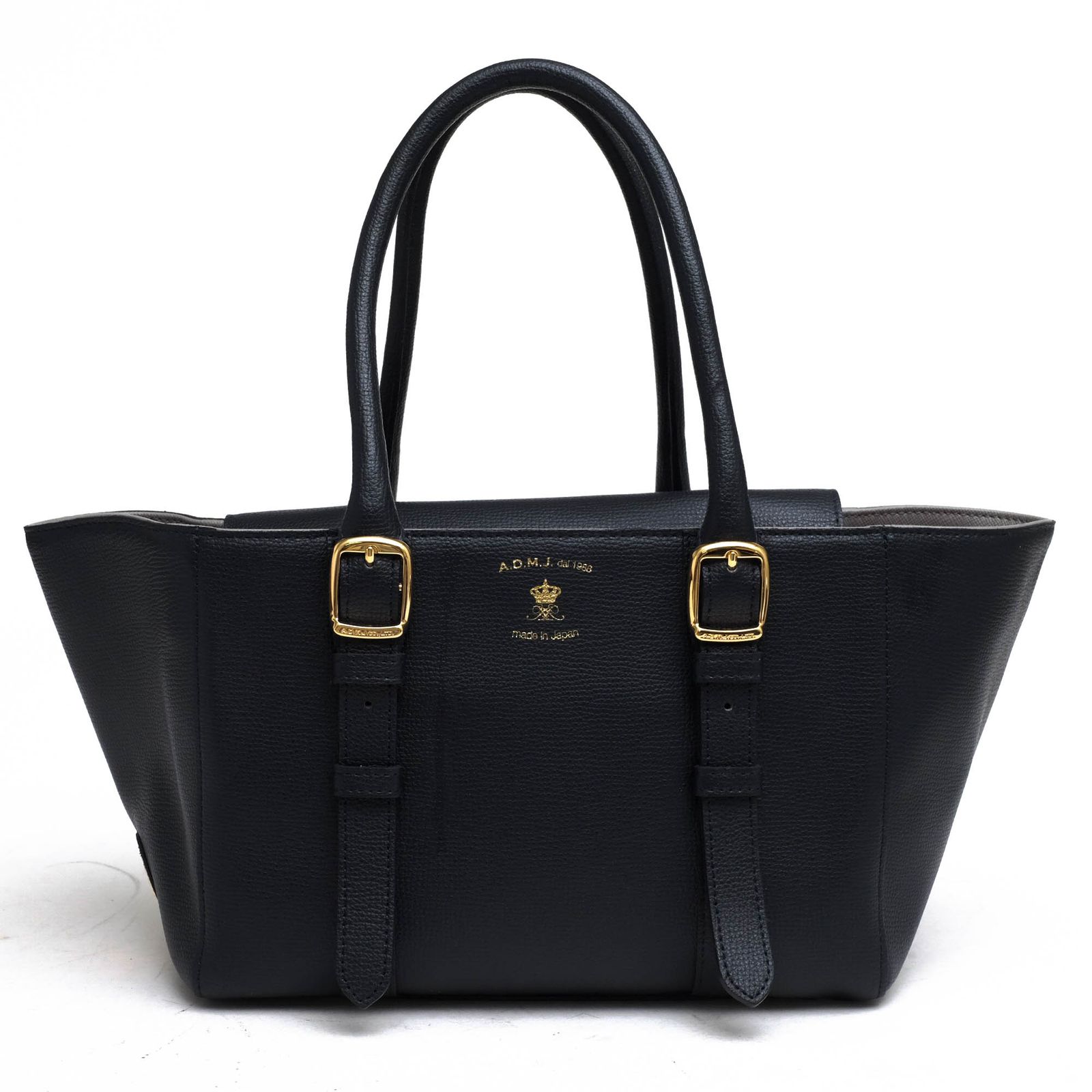ADMJ エーディエムジェイ トートバッグ ネイビー ADMJ トートバッグ