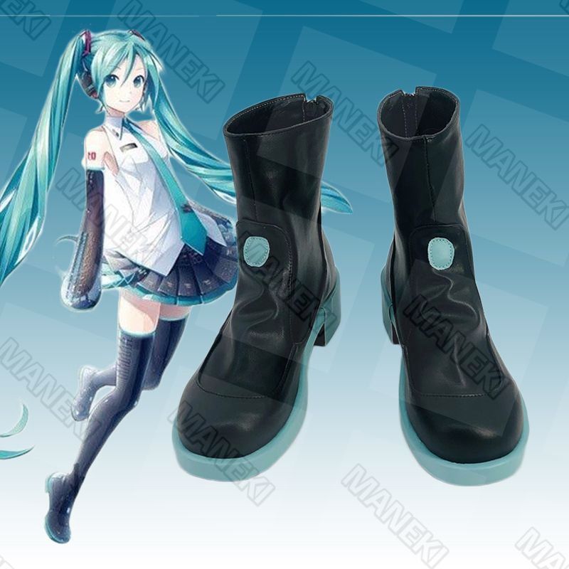 初音未来の靴MIKU 公式服コスプレ初音ミク cosplay MIKU はつね 制服 セットこすぷれ 布地 コスチューム Cosplay 衣装 仮装 スカートとパン