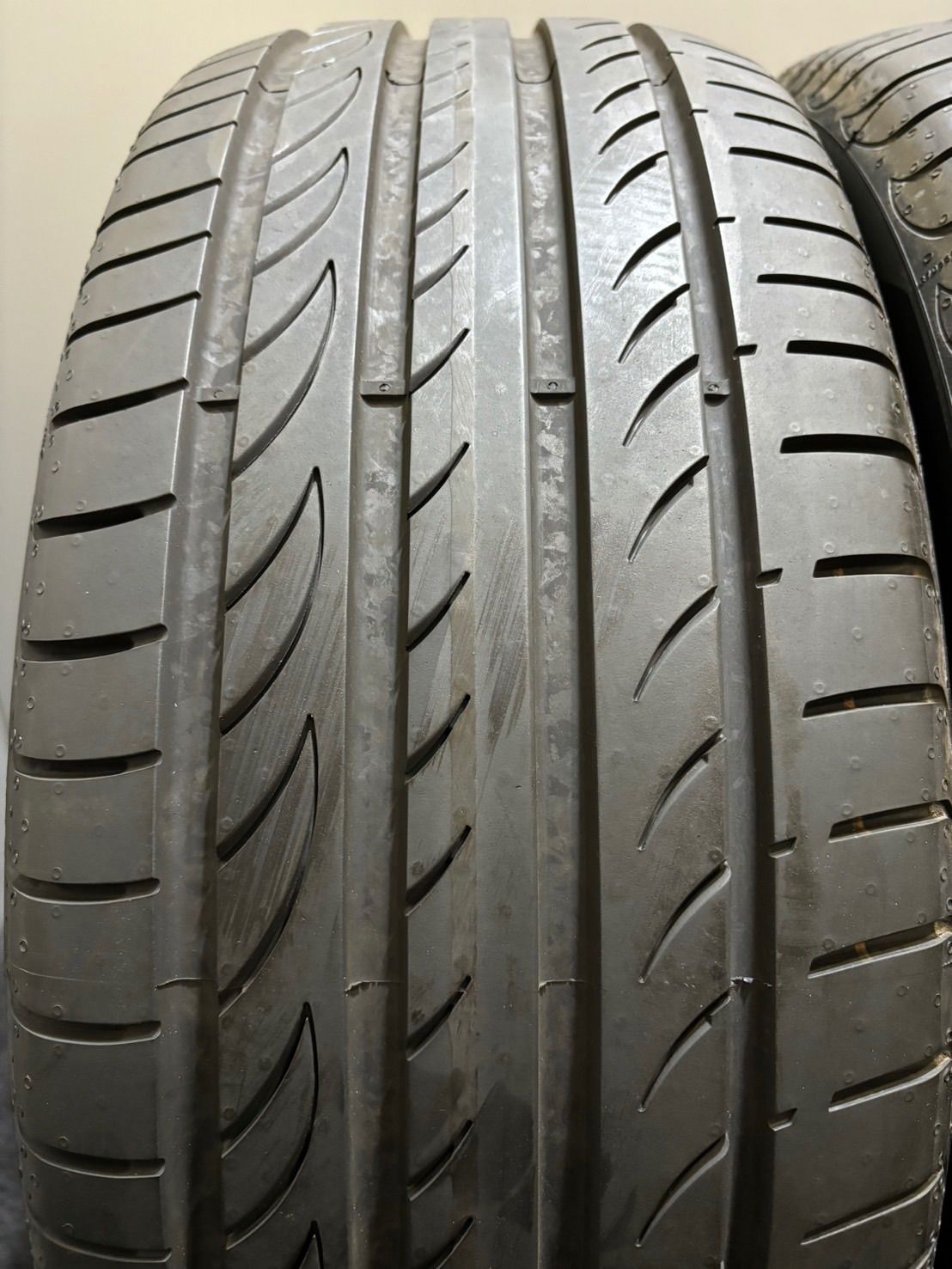 ★215/60R16 PIRELLI/POWERGY 21年製 夏タイヤ 4本 クラウン ヴェゼル エスティマ (南6-F874)