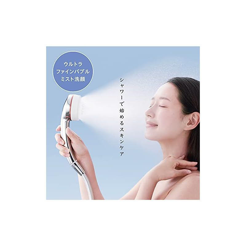 SANEI ウルトラファインバブルミスト洗顔 シャワーヘッド 節水シャワー