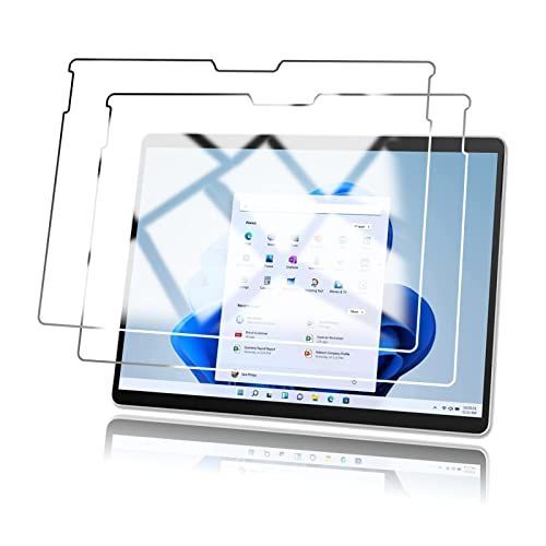 二枚入り】FOR surface pro 9 用 ガラスフィルム/日本旭硝子製/硬度 9H
