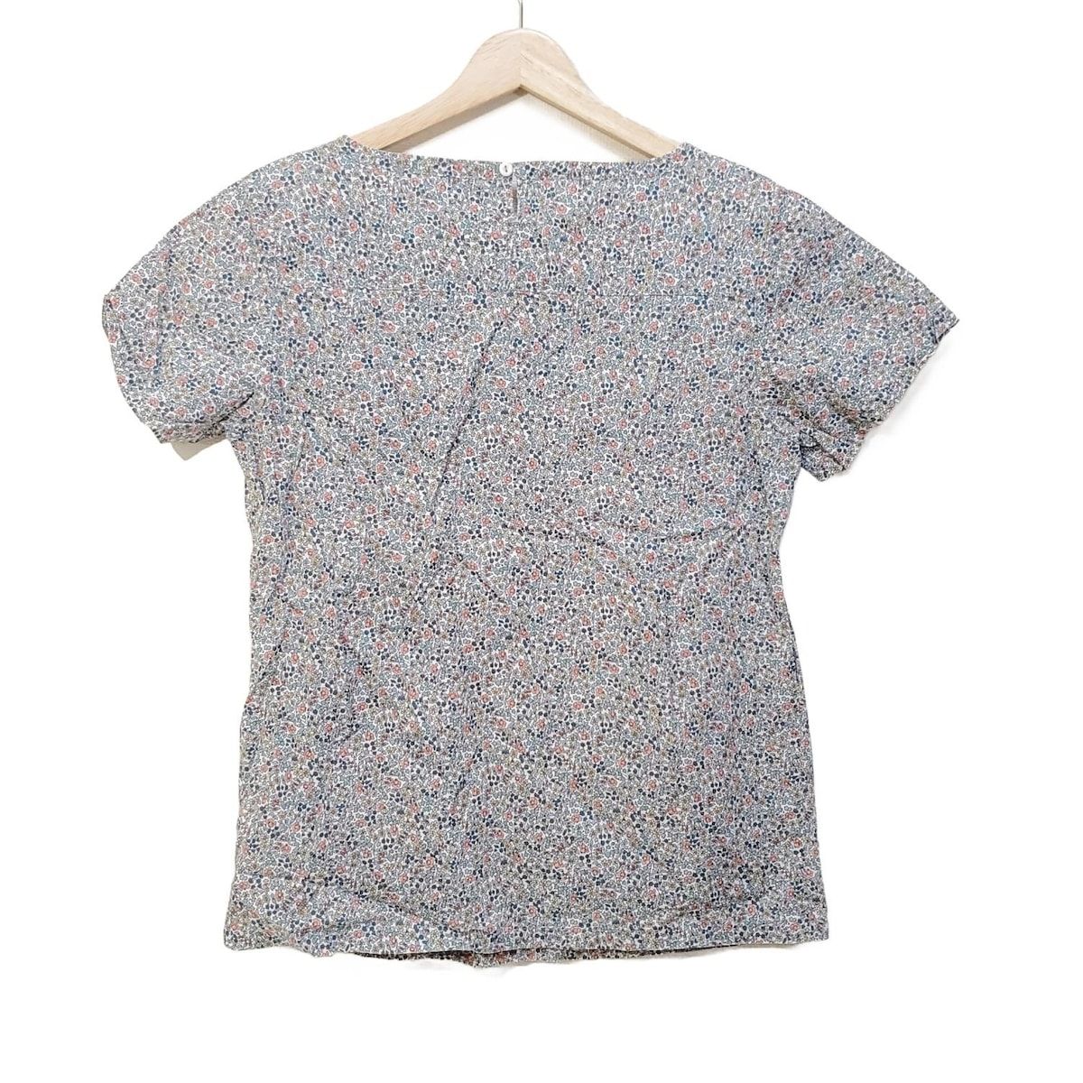 完売 A.P.C.(アーペーセー) 半袖カットソー 白×マルチ - サイズS美品 トップス