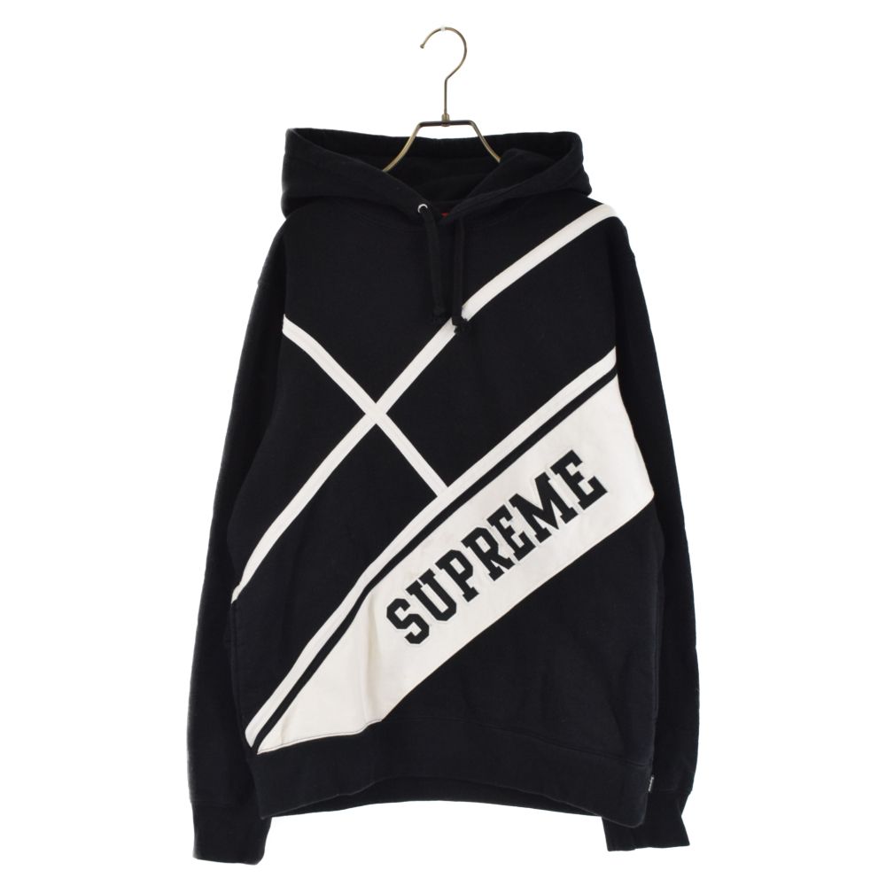 SUPREME (シュプリーム) 18SS Diagonal Hooded Sweatshirt 
