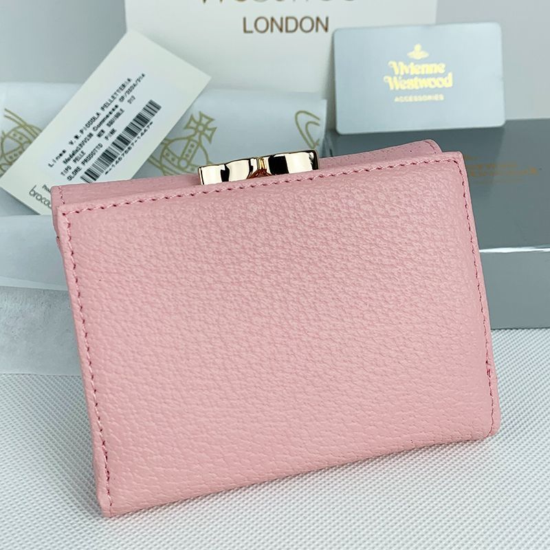 新品未使用　ヴィヴィアン 財布 ピンク Vivienne Westwood Vivienne Westwood - 新品未使用品 Vivienne Westwood 三つ 折り