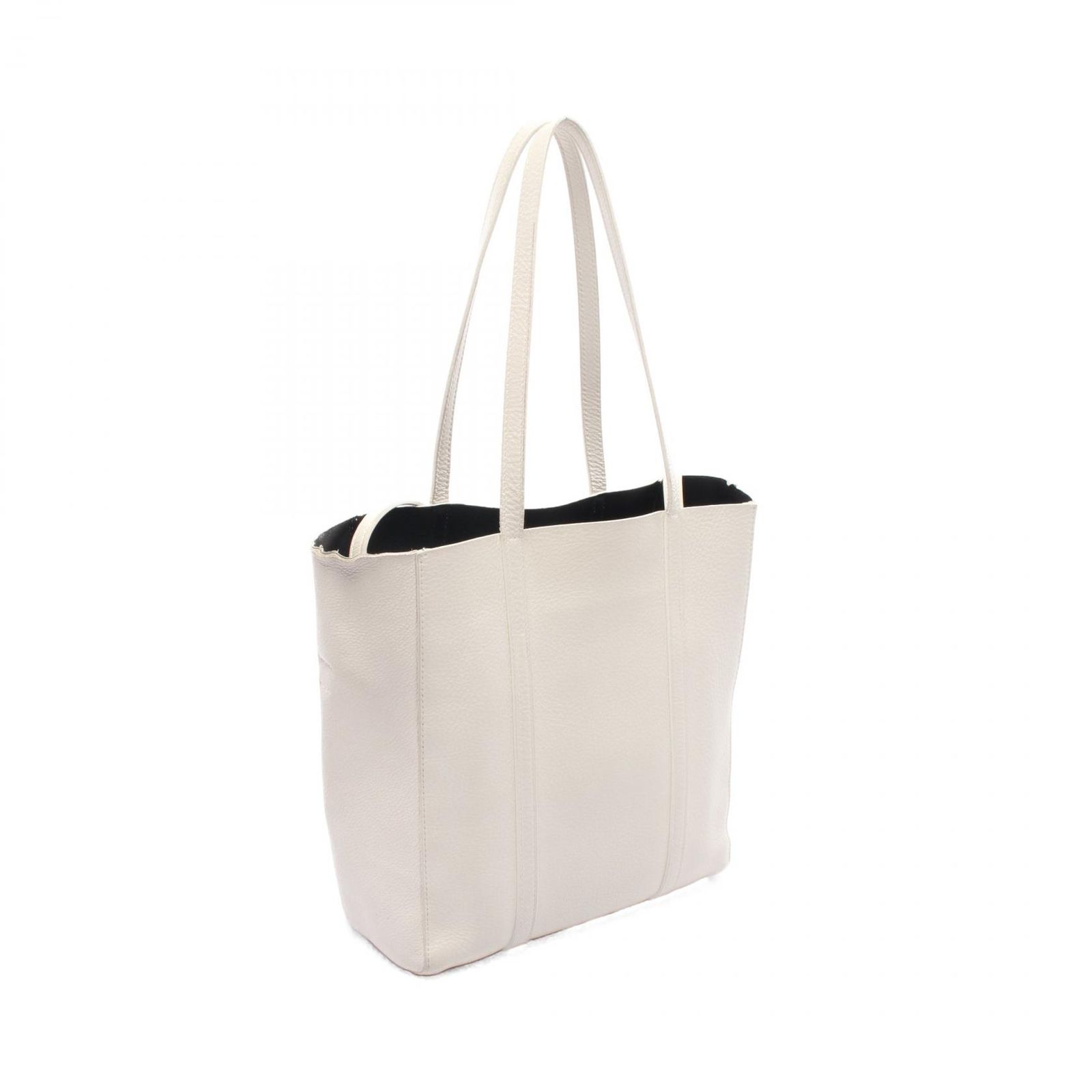 BALENCIAGA XSトートバッグ ホワイト/ブラック Amazon | BALENCIAGA-バレンシアガ-]SHOPPING TOTE XS
