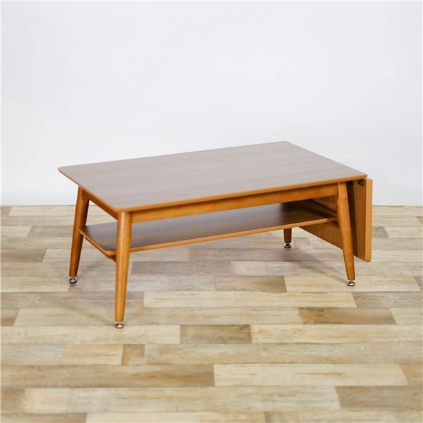 エクステンションテーブル ローテーブル Lサイズ 幅約90〜120×奥行53