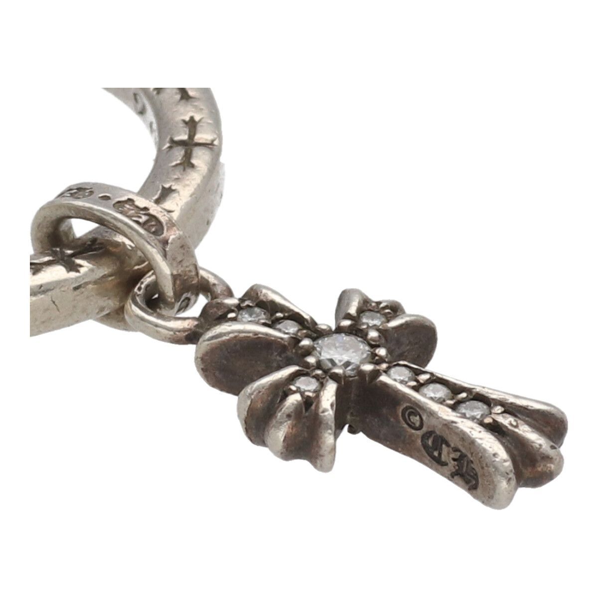 中古】 CHROME HEARTS クロムハーツ NTFLリング w/ ベイビーファット