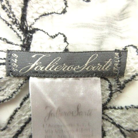 ファリエロサルティ Faliero Sarti シルク混 ストール マフラー レース