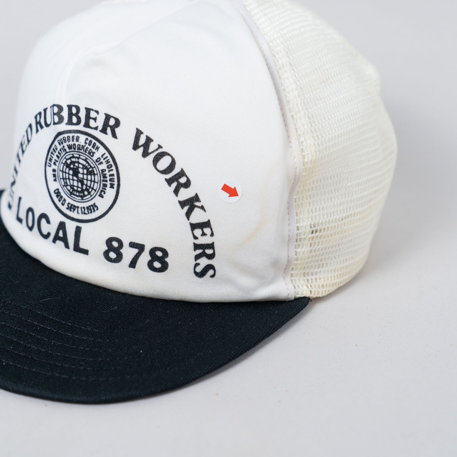 AMEX　ユナイテッド航空　ビンテージ　キャップ　スナップバック　トラッカー Local 878 Vintage Cap ヴィンテージ キャップ トラッカー