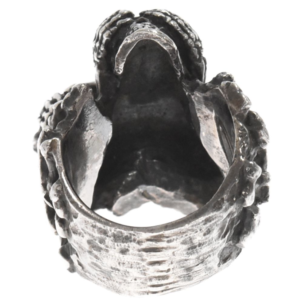 CRAZY PIG (クレイジーピッグ) THREE WISE SKULL RING スリー