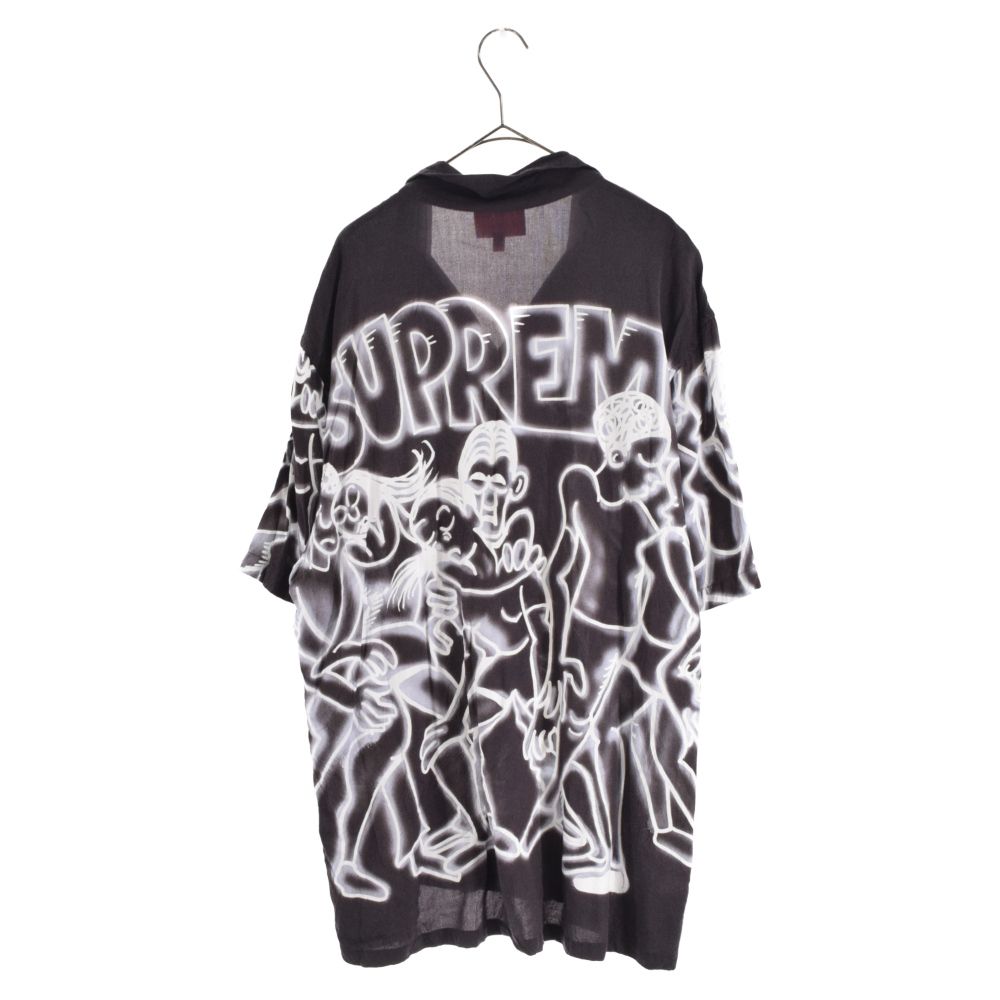 SUPREME (シュプリーム) 21SS Dancing Rayon S/S Shirt ダンシング