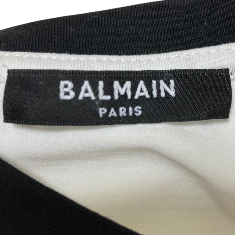 BALMAIN バルマン 半袖 クロップド Tシャツ XSサイズ ホワイト  