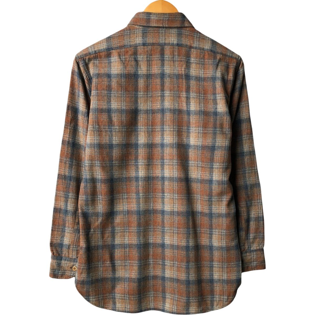 70~80年代 ペンドルトン PENDLETON チェック柄 ウールシャツ USA製
