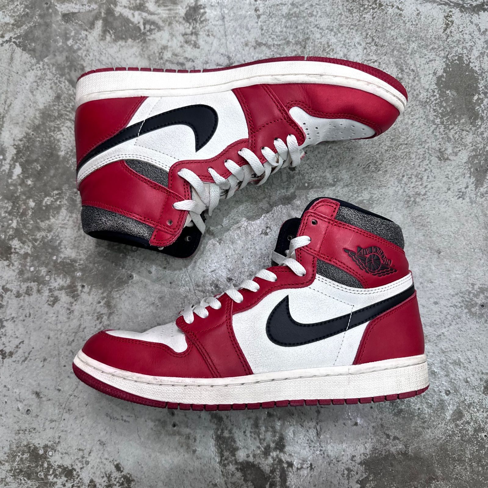 NIKE エアジョーダン1ハイOGロスト&ファウンド　シカゴ新品未使用品27cm ナイキ エアジョーダン1 ハイ OG 