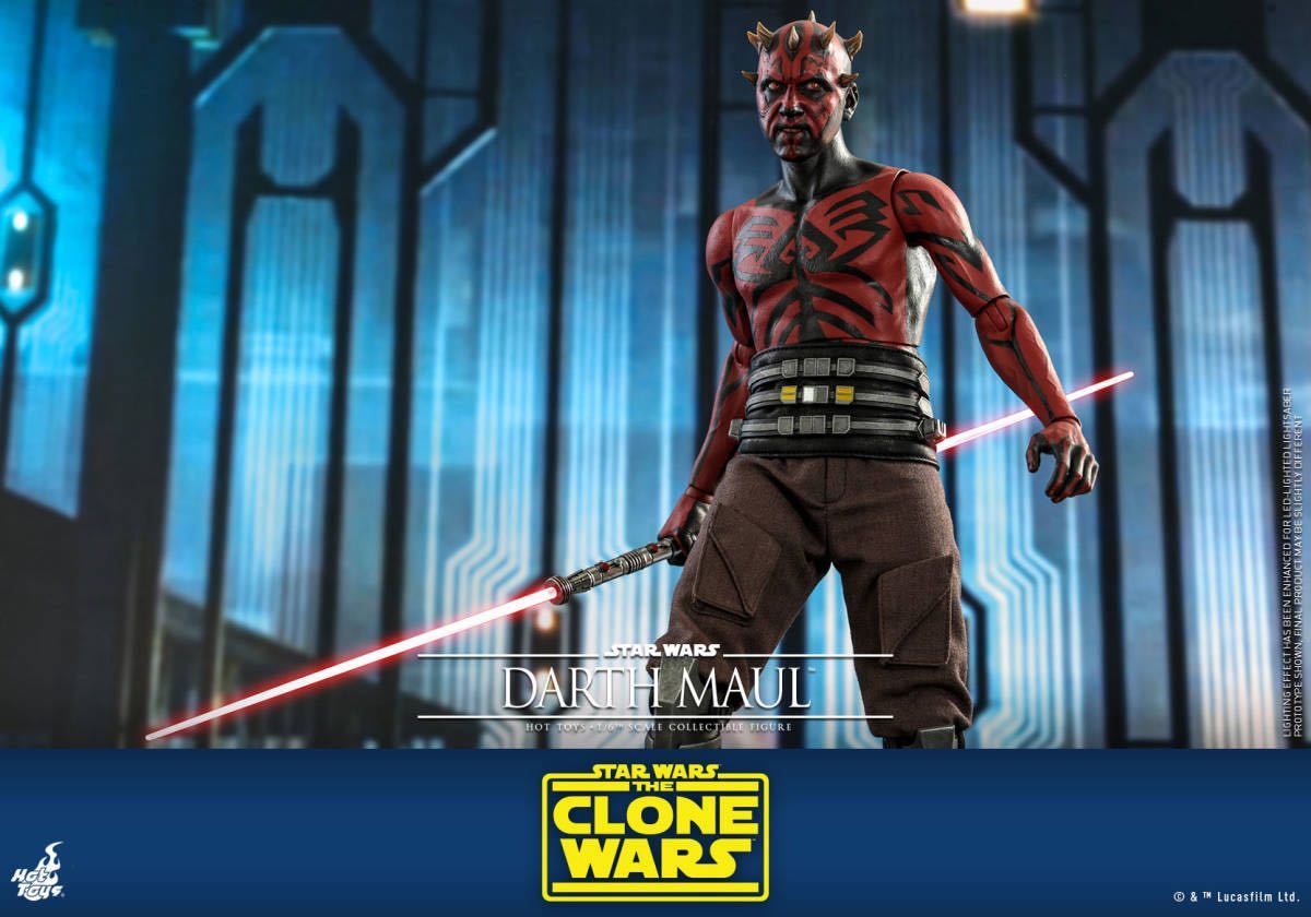 ホットトイズ 1/6 スター・ウォーズ：クローン・ウォーズ ダース・モール 未開封新品 TMS024 Star Wars Darth Maul  Hottoys マンダロリアン - メルカリ