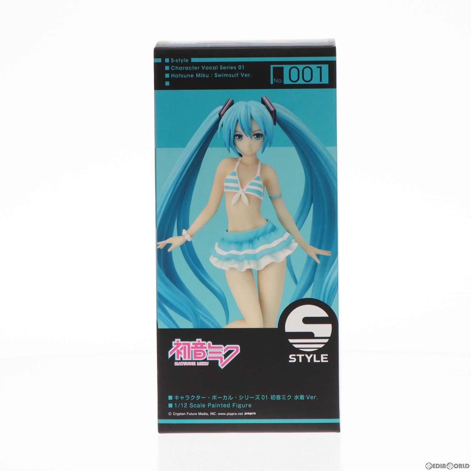 S-style 初音ミク 水着Ver. キャラクター・ボーカル・シリーズ01 1/12 塗装済組み立て品 フィギュア FREEing(フリーイング)  - メルカリ