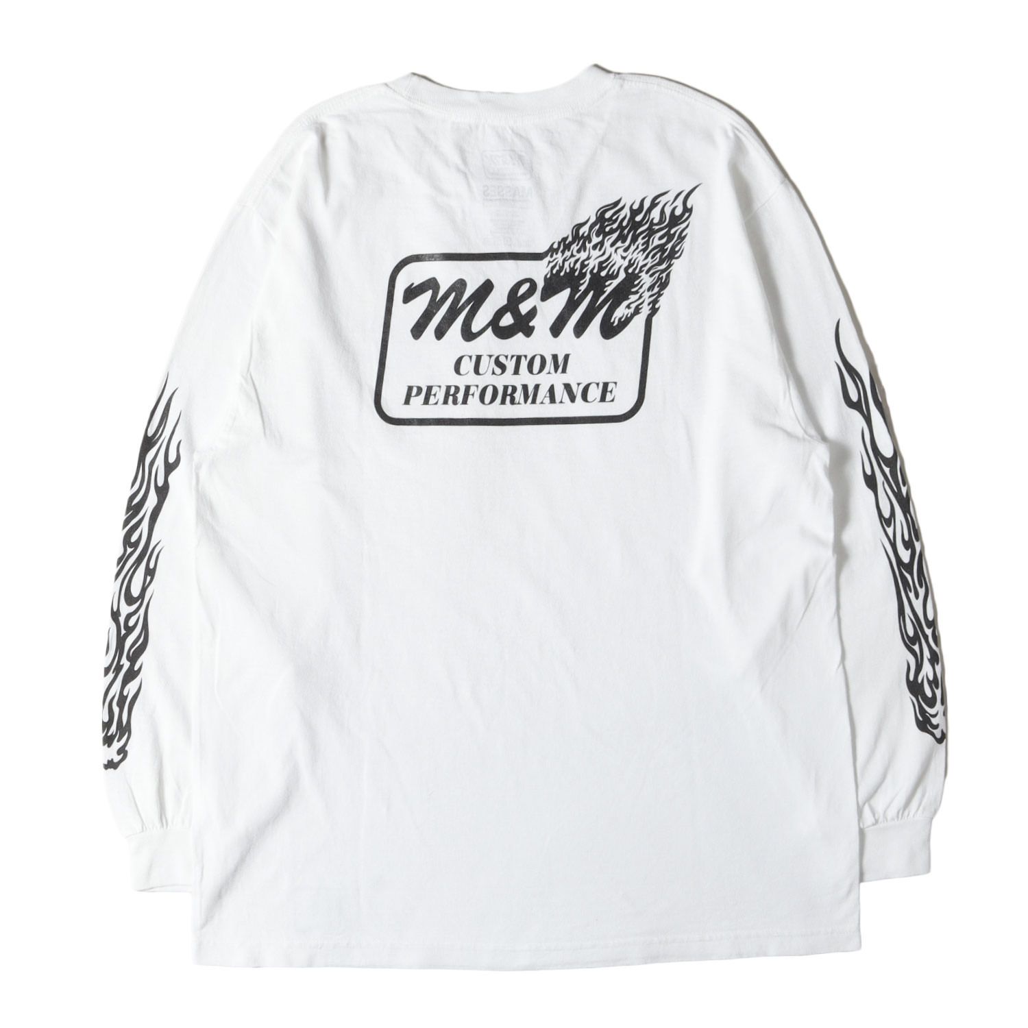 M&M エムアンドエム Tシャツ サイズ:L / MASSES グラフィック ロング 