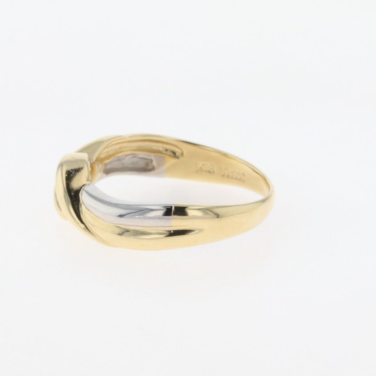 在庫一掃】 ダイヤモンド デザインリング YG イエローゴールド  