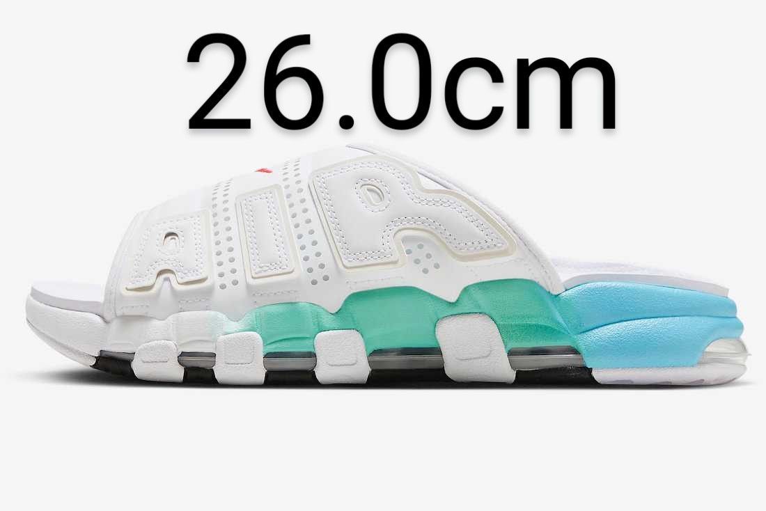 26.0cm 新品未使用 国内未発売 送料無料 NIKE AIR MORE UPTEMPO SLIDE