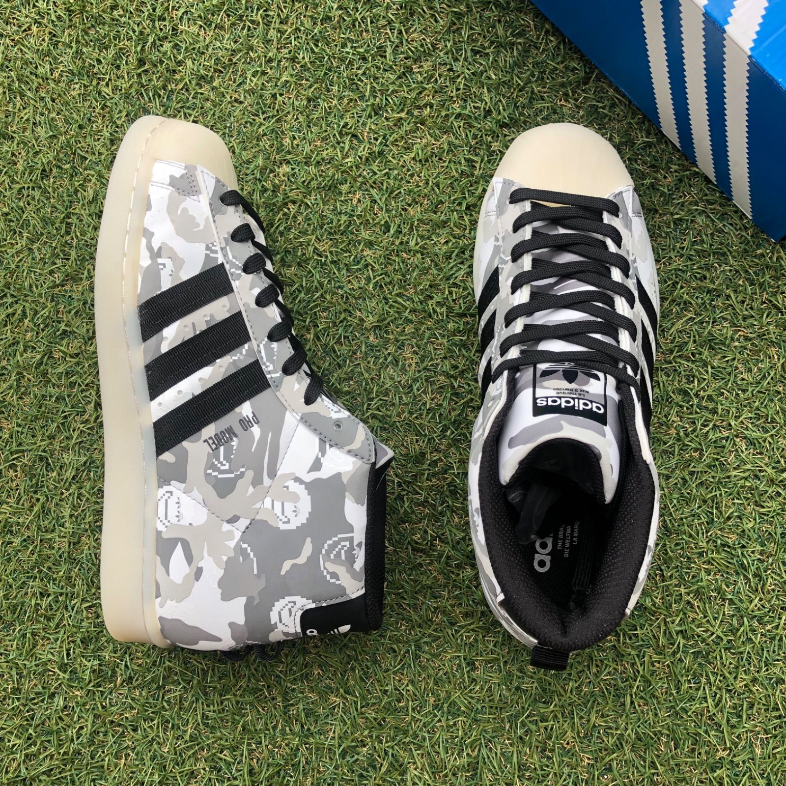 新同24.5 adidas PROMODEL アディダス プロモデル HT673 - メルカリ