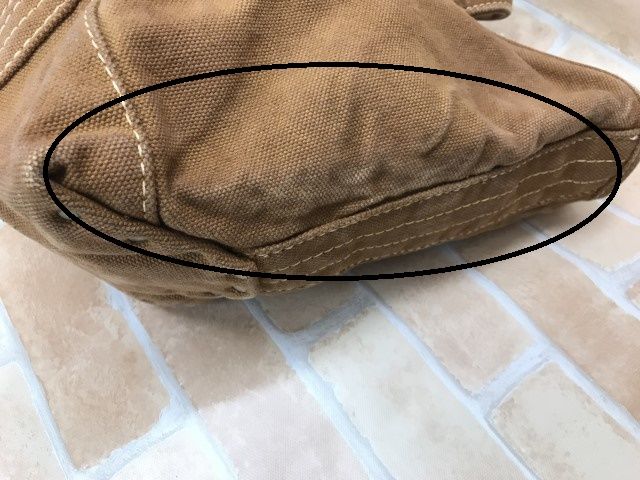 名作 melple コンチョ レザー キャンバス トート バッグ メイプル