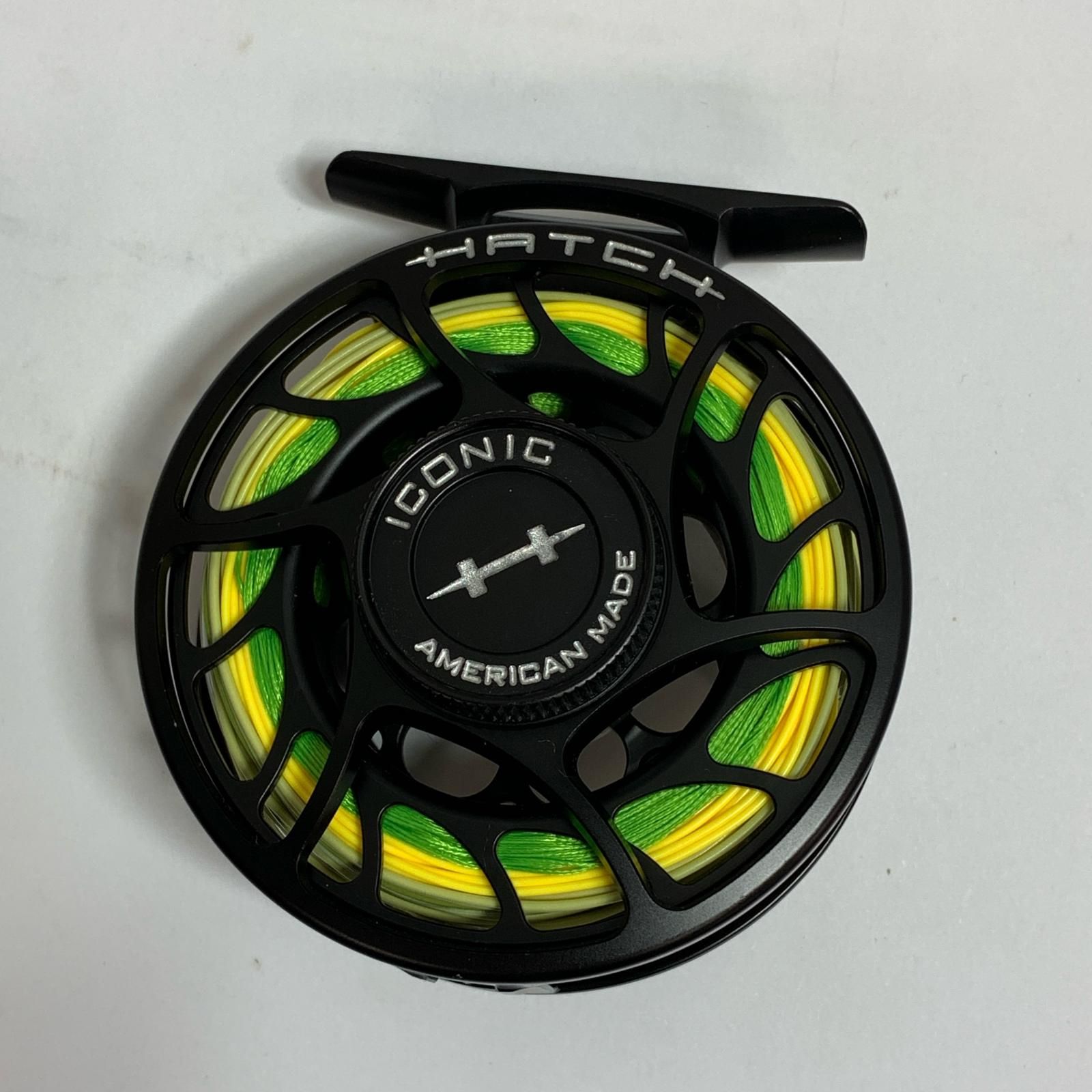 HATCH ハッチ アイコニック3+ ICONIC 箱、ソフトケース付 フライリール