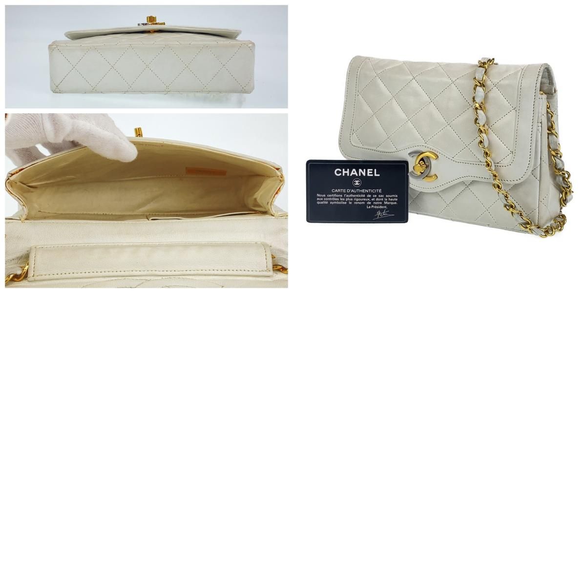 CHANEL シャネル ヴィンテージ マトラッセ ココマーク パリ限定 