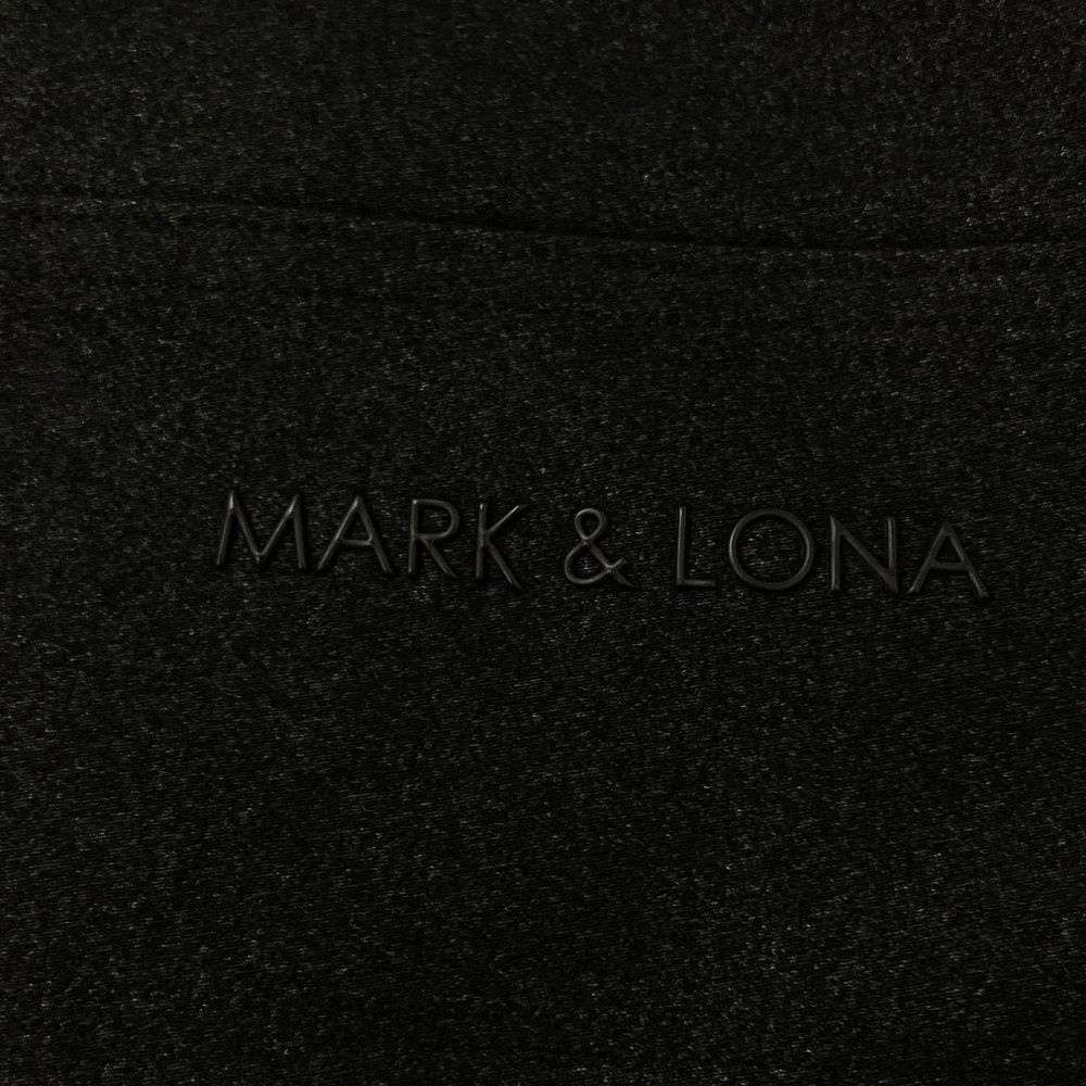 サイズ：46 MARK&amp;LONA マークアンドロナ ML-18W-T08 微起毛 ストレッチパンツ  ブラック系 [240101488043] ゴルフウェア メンズ ストスト MARK&LONA マークアンドロナ ML-18W-T08 微起毛 ストレッチ