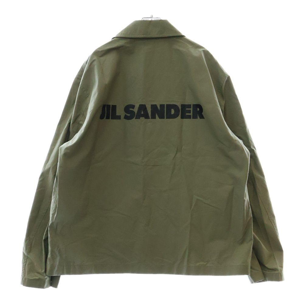 JIL SANDER ジルサンダー バックロゴプリントコーチジャケット J23BN0003 J45071 ベージュ