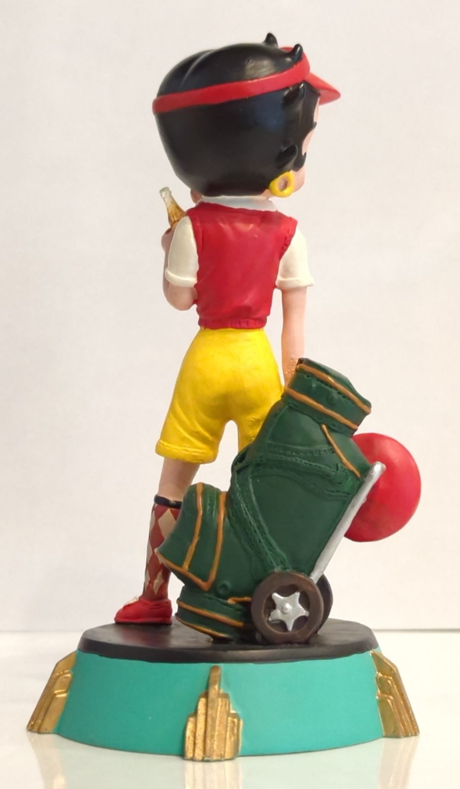 BETTY BOOP&COCA COLA GOLF FIGURINE #11553