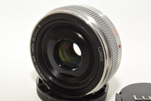 パナソニック Panasonic ルミックス G 20mm/F1.7 II ASPH. シルバー H